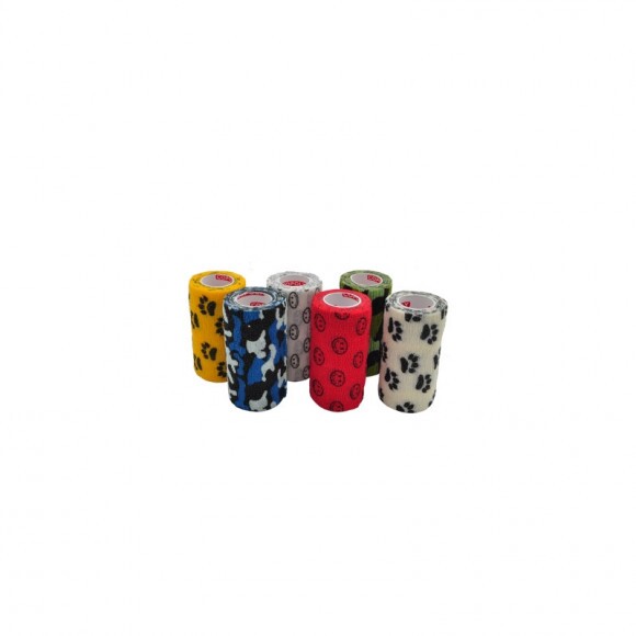 Copoly Öntapadós Rugalmas Pólya 10cm Mix 12db Terepmintás 4,57m